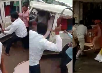 Four Sadhus Beaten In Sangli (1)