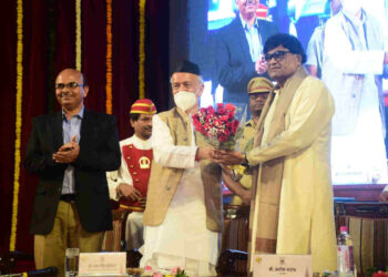 Maharashtra Governor inaugurates 55th Youth Festival_ felicitates Ashok Saraf on completion of 75 1