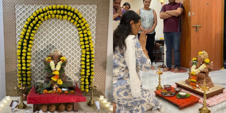 Gajanan Shinde eco friendly ganpati