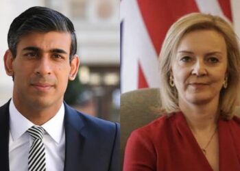 Rushi Sunek And LIz Truss