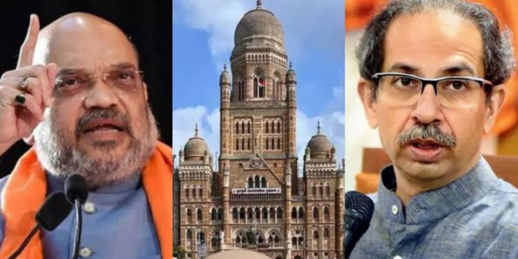 Amit shah And uddhav Thackeray