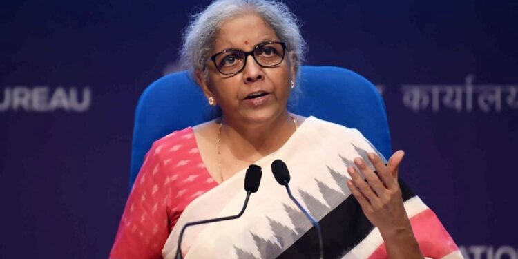 Finance Minister Nirmala Sitharaman