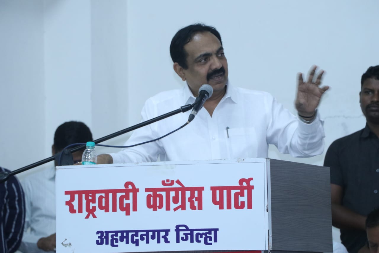 NCP state president Jayant Patil on Marathwada tour