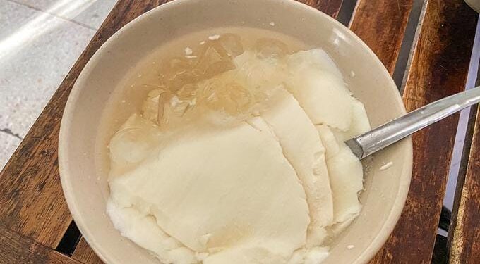 soyabean curd packet