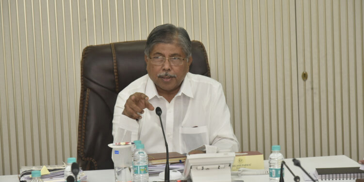 Higher and Technical Education Minister Chandrakant Patil