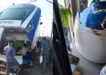 Vande Bharar Accident Again In Gujarat, Third Incident In One Month