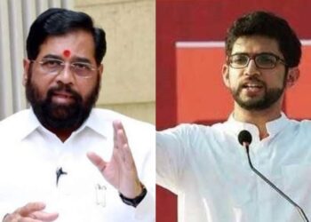 Eknath Shinde And Aditya Thackeray