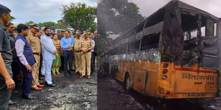 Private bus accident