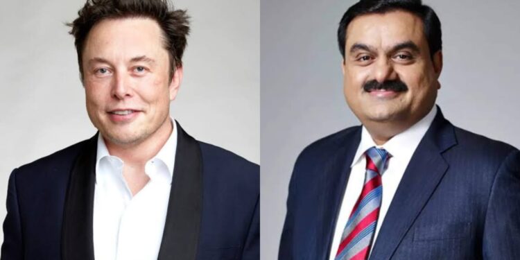 Elon Musk And Gautam Adani