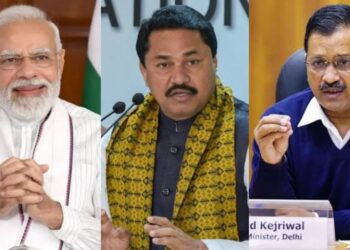 Pm Modi Nana Patole And Arvind Kejriwal