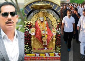 Robert Vadra express his views in shirdi on rahul gandhi Bharat Jodo Yatra