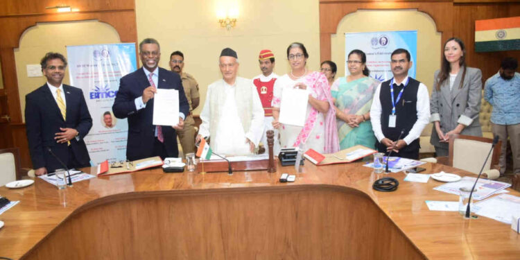 BMCC New York signs MoU with SNDT for academic cooperation 1