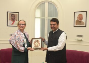 Consul General of Sweden Ms. Anna Lekvall यांचे समवेत भेट व चर्चा 1