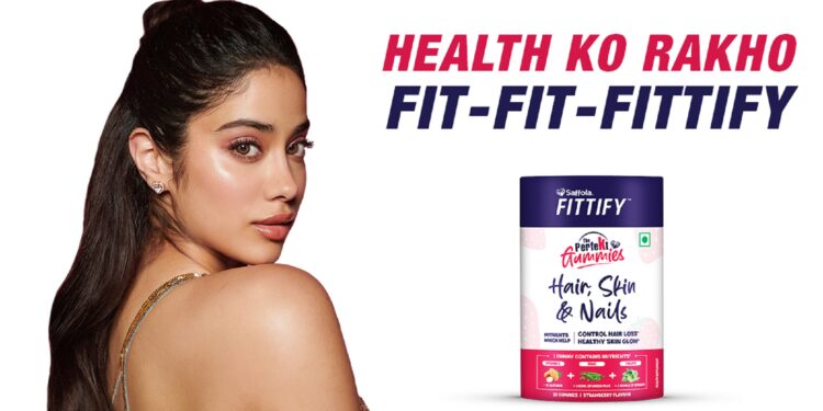 Saffola FITTIFY launches ‘Health Ko Rakho FIT-FIT-FITTIFY’ Campaign With Actress Janhvi Kapoor