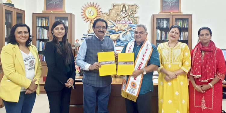 MoU between Suryadatta Institute and Xyropathy-Nature Cure Ayurvedic Hospital