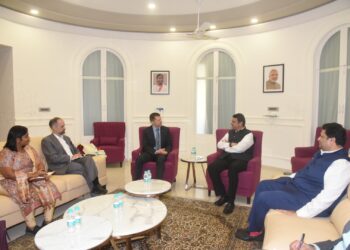 U.S. Consulate General Mike Hankey यांचे समवेत भेट व चर्चा 2