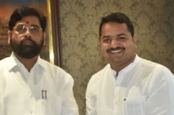 Eknath Shinde And Mangesh Chivate