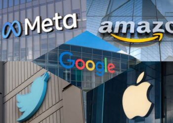 Google, meta, twitter, amazon, apple