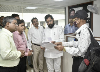 मा मुख्यमंत्री एकनाथ शिंदे