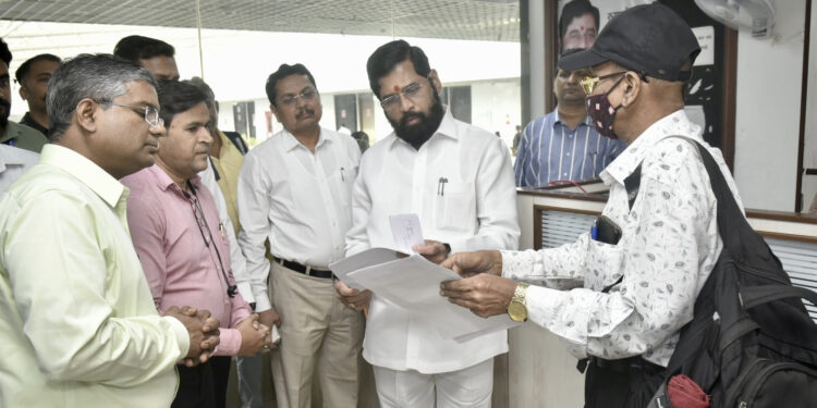 मा मुख्यमंत्री एकनाथ शिंदे