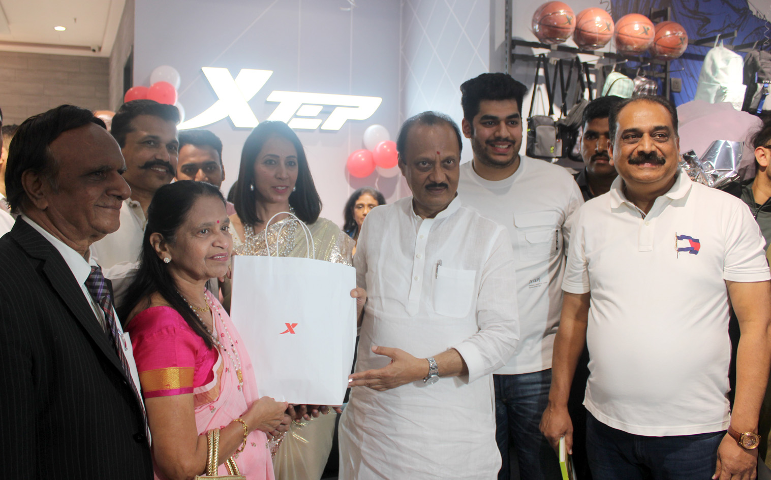 'Extape' sportswear and lifestyle global brand Launched by Ajit Pawar