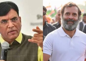 Mansukh Mandviya And Rahul Gandhi