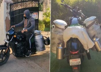 harley Davidson Bike MilkMan