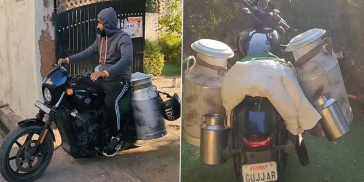 harley Davidson Bike MilkMan